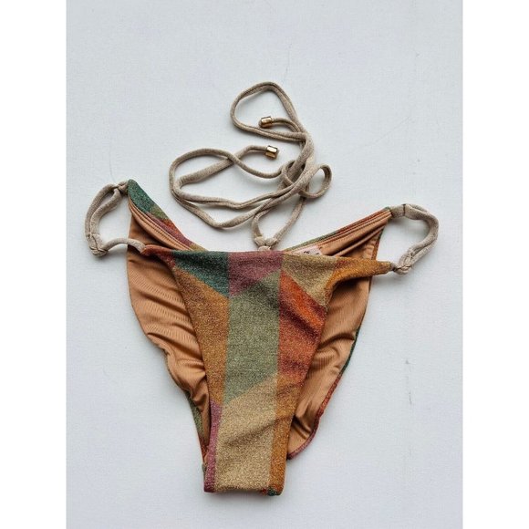 Power 2 The Flower PF2 Geo Lace-up Bikini Bottom ( S ) - Picture 2 of 3